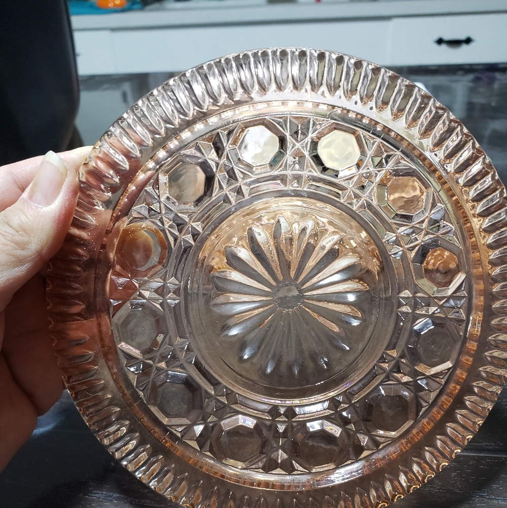Pink Depression Glass - Picture 2 of 2